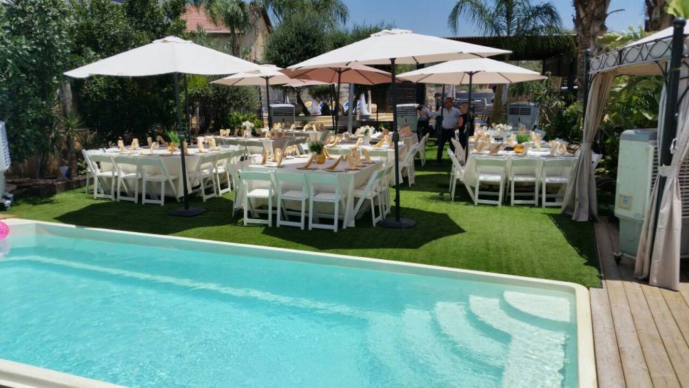 19539 מתחם חיצוני, וילה אקסודוס, וילה  בשדות מיכה וילות - Vila 4 U