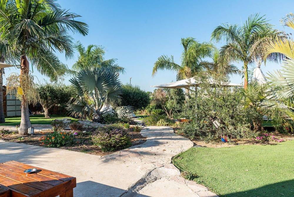 63533 הבריכה הספא והחצר, מונקאטה, וילה  בשדה דוד וילות - Vila 4 U