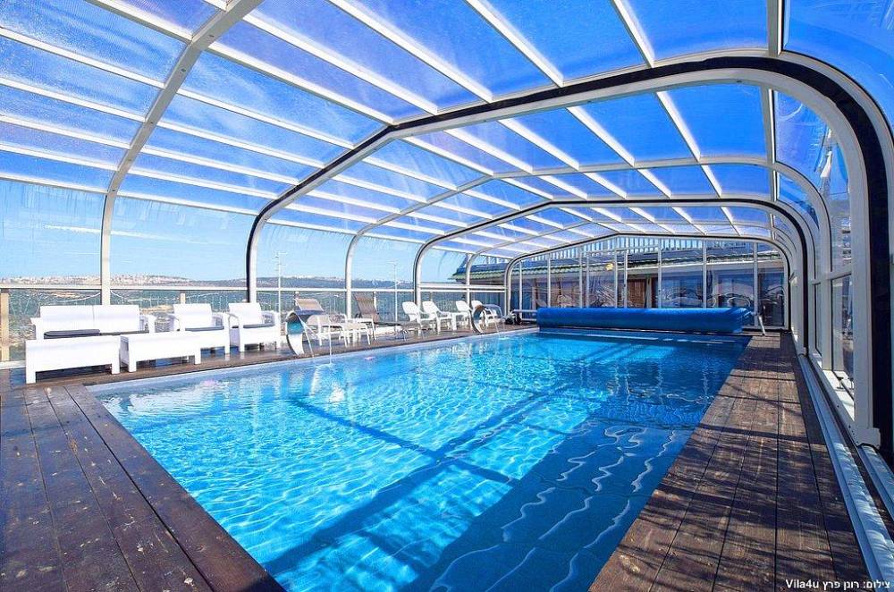 99239 המתחם בחורף, וילה הורייזן, וילה  בירכא וילות - Vila 4 U