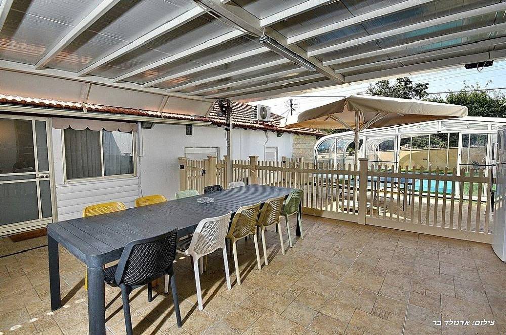 123723 מתחם חיצוני, אחוזת פנינה במטע, וילה  בצוריאל וילות - Vila 4 U