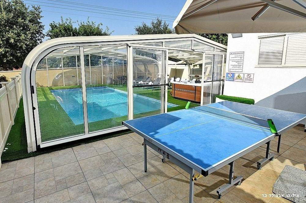 123727 מתחם חיצוני, אחוזת פנינה במטע, וילה  בצוריאל וילות - Vila 4 U