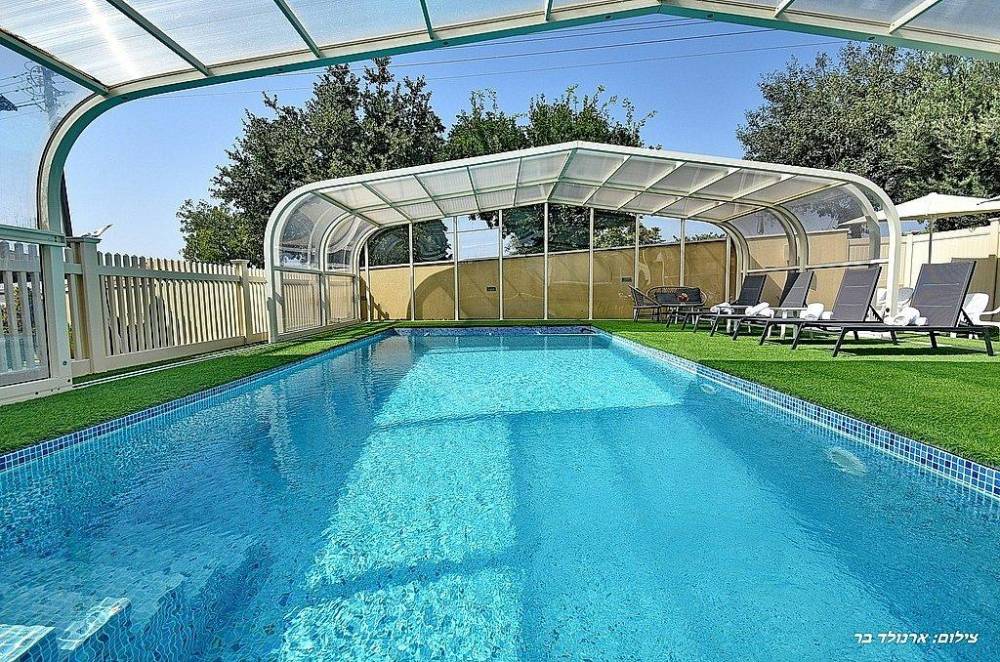 123730 מתחם חיצוני, אחוזת פנינה במטע, וילה  בצוריאל וילות - Vila 4 U