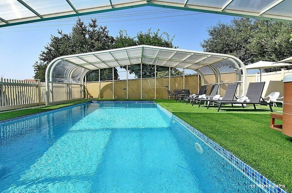 123731 מתחם חיצוני, אחוזת פנינה במטע, וילה  בצוריאל וילות - Vila 4 U