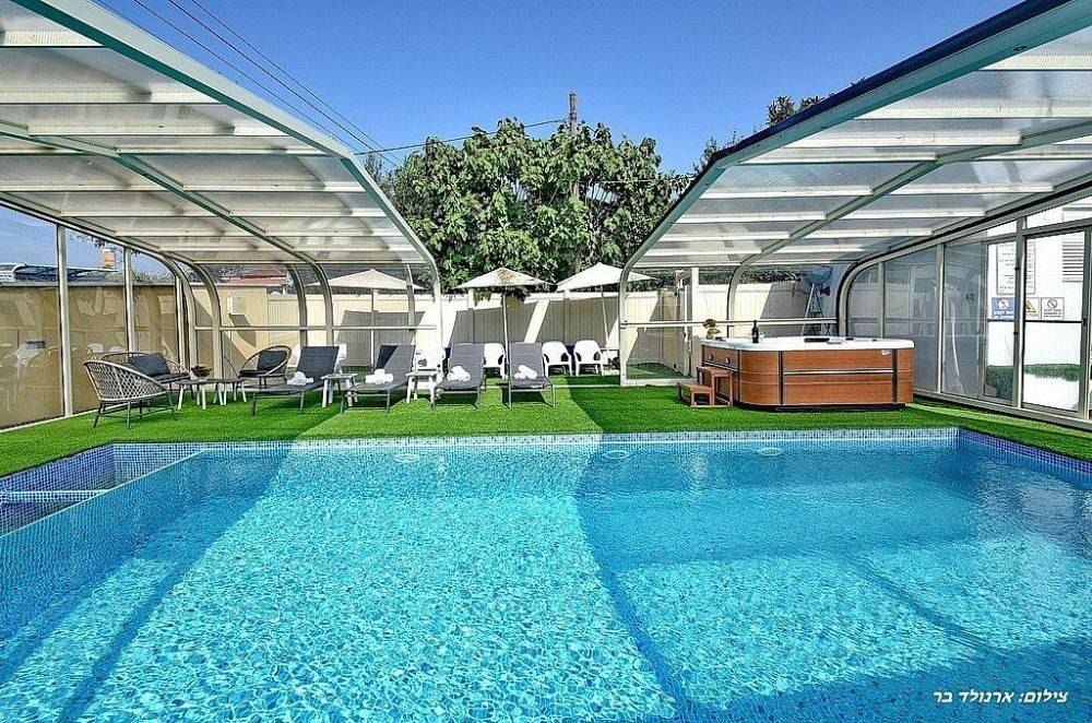 123736 מתחם חיצוני, אחוזת פנינה במטע, וילה  בצוריאל וילות - Vila 4 U