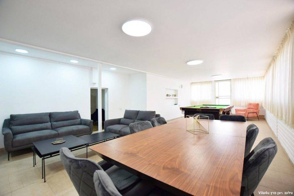 123742 מתחם פנימי, אחוזת פנינה במטע, וילה  בצוריאל וילות - Vila 4 U