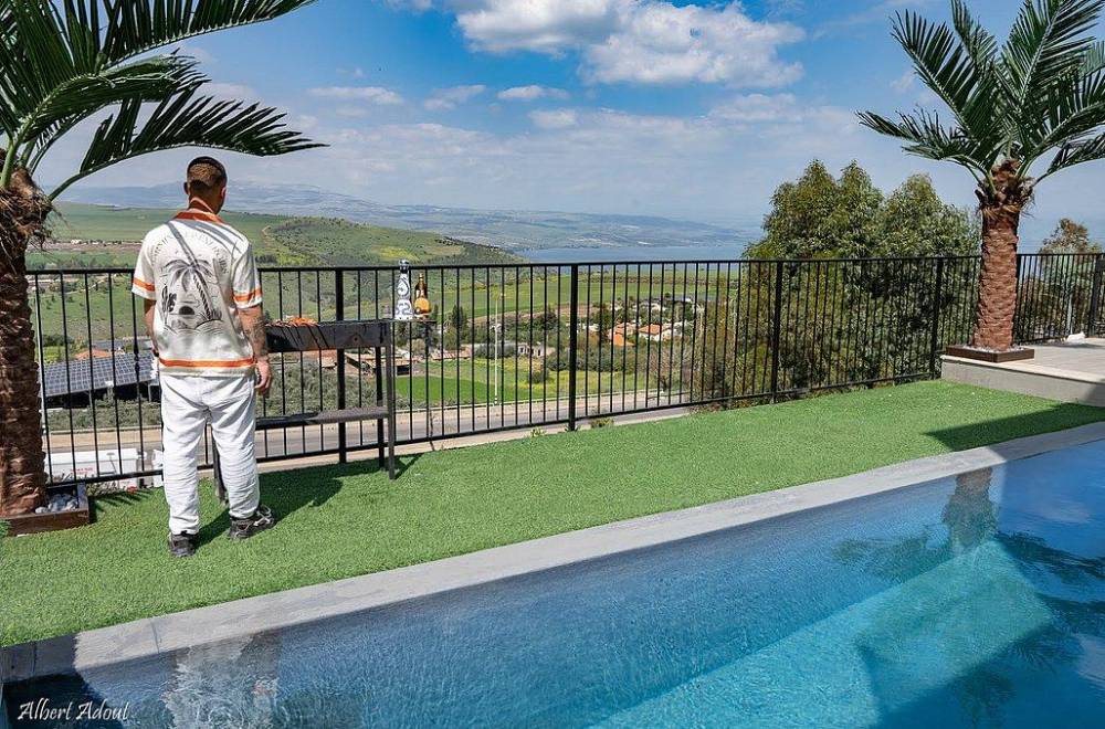 139435 גלריית חוץ, וילה קינג פאלאס טבריה, וילה  בטבריה וילות - Vila 4 U