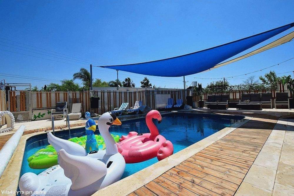 בריכת הסולטן גלריה כללית מתחם הבריכה כללי, מתחם בריכת הסולטן, וילה  באשדוד וילות - Vila 4 U