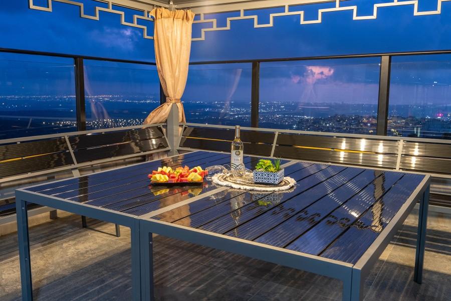 164028 חצר ונוף, וילה נוף לים ירכא, וילה  בירכא וילות - Vila 4 U