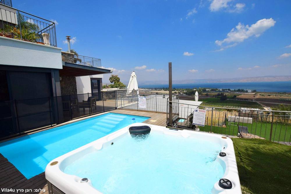 166313 גלרית חוץ, מלרוז על הכנרת, וילה  במגדל וילות - Vila 4 U