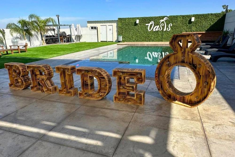 183384 חוגגים אצלנו, אואזיס, וילה  בשדה צבי וילות - Vila 4 U