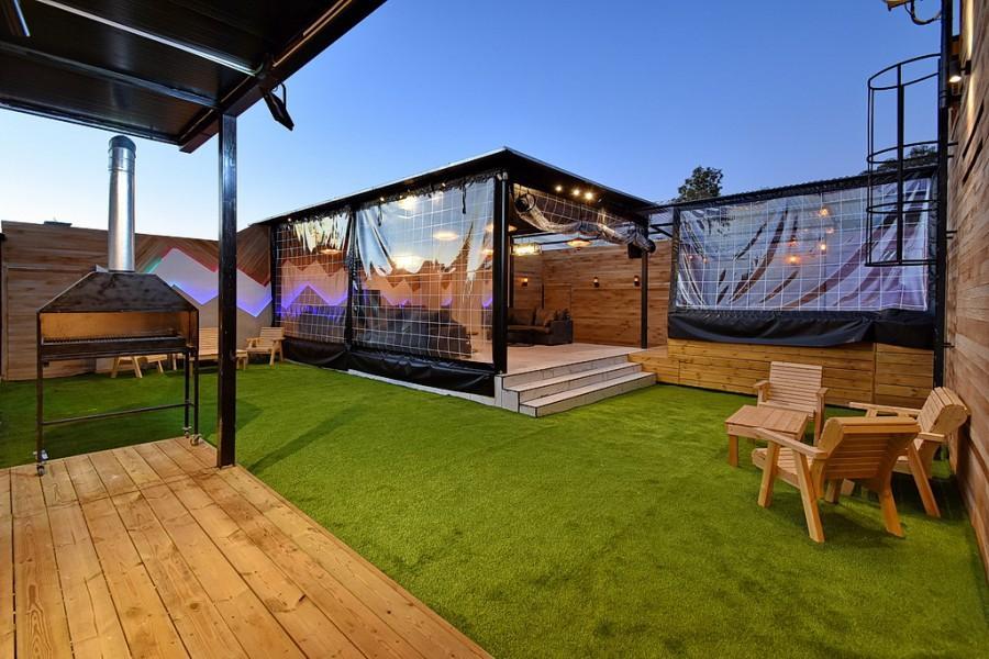 204163 מתחם חוץ, בלו סקיי, וילה  בפתח תקווה וילות - Vila 4 U