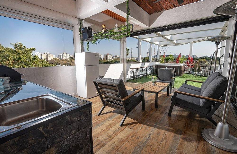 208166 הפנטהאוז, הפנטהאוז של תל אביב יפו, וילה  בתל אביב וילות - Vila 4 U