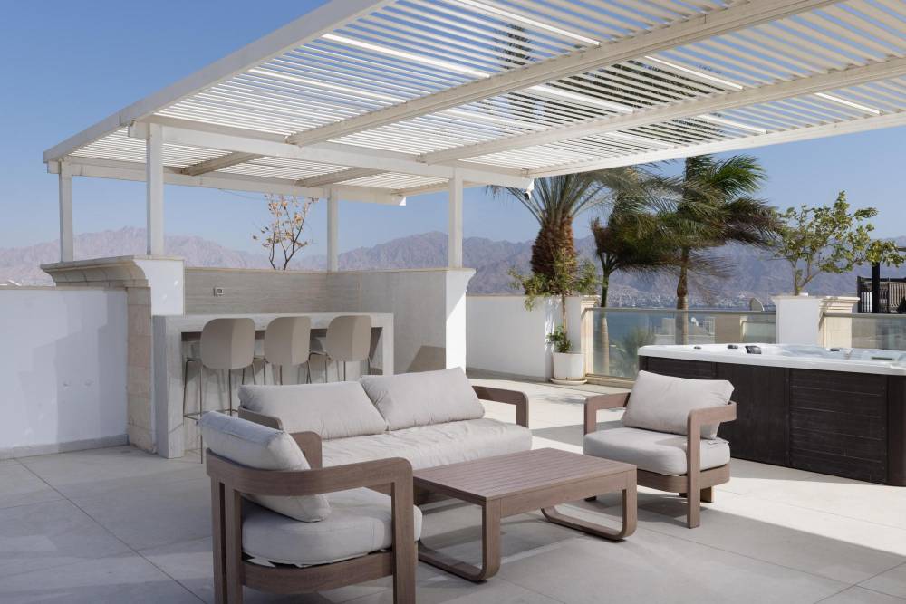 209616 המתחם החיצוני, וילה רנסו, וילה  באילת וילות - Vila 4 U