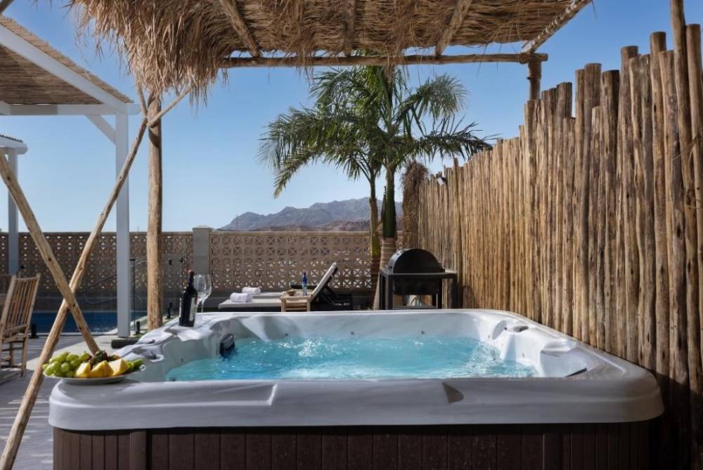 215829 המתחם החיצוני, אלה סאן - וילה שיטה, וילה  באילת וילות - Vila 4 U