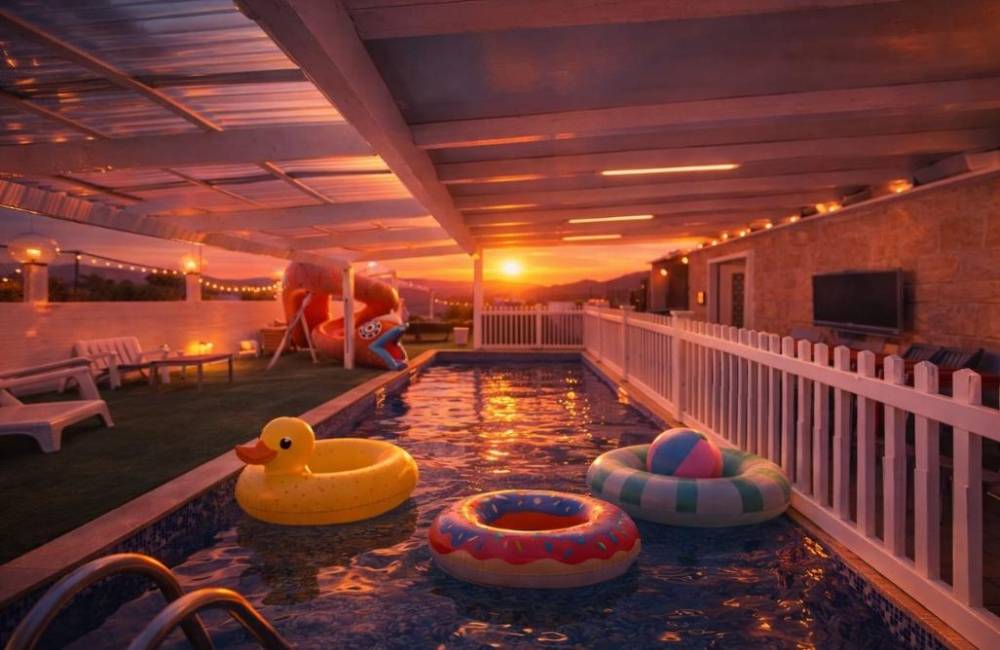 216071 מתחם חיצוני, וילה ברבדוס, וילה  בגורן וילות - Vila 4 U