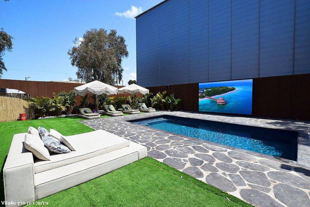218026 קופה קבנה - מתחם חיצוני, קופה קבנה, וילה  באור עקיבא וילות - Vila 4 U