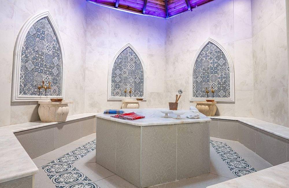 218779 בתוספת תשלום חמאם תורכי ומתחם ספא, וילה ספא ריש, וילה  בירכא וילות - Vila 4 U