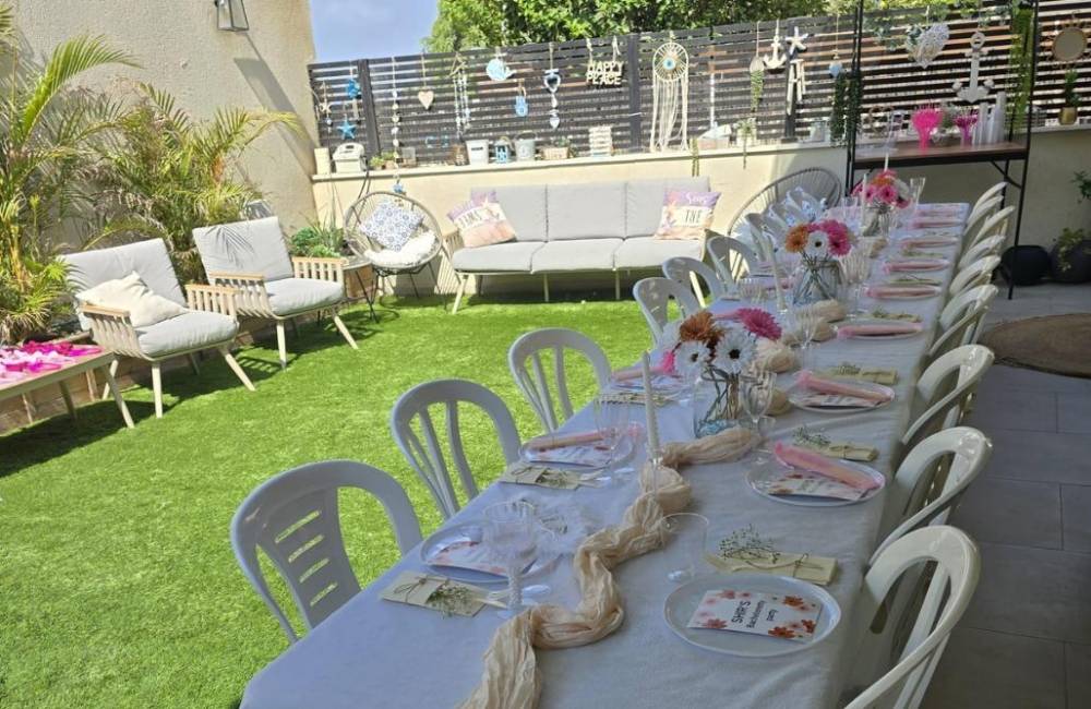 219229 כללי, החצר בטיילת - אירועים ליד הים, וילה  באשדוד וילות - Vila 4 U