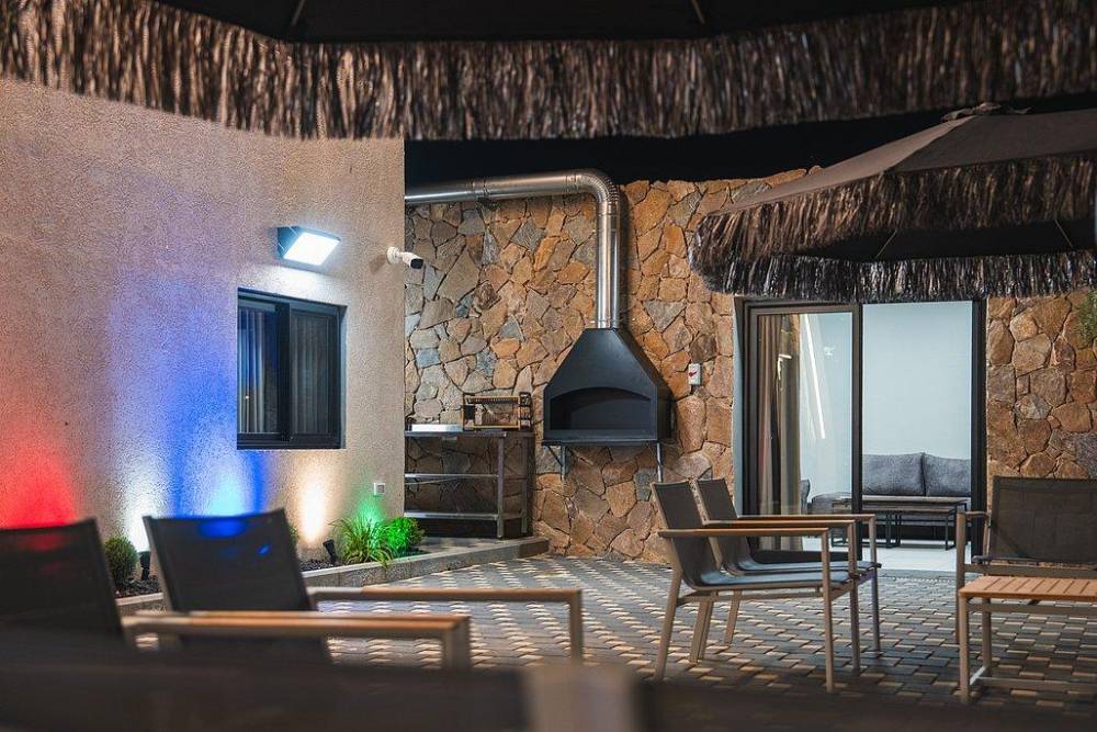 222947 המתחם בערב, המטע בגליל פרימיום, וילה  בירכא וילות - Vila 4 U