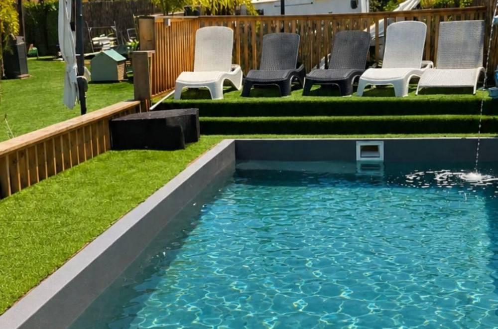 231219 בריכת השחייה והג'קוזי, ווייב מתחם לאירועים, וילה  בראשון לציון וילות - Vila 4 U